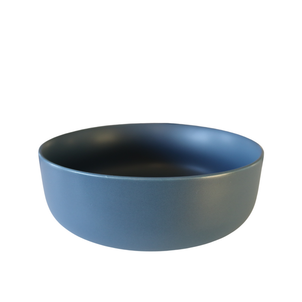 Azure Majesty Ceramic Dog Bowl